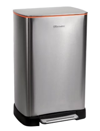 Homra Koniq RVS prullenbak met geurfilter (30L) voor €39,95 bij iBOOD