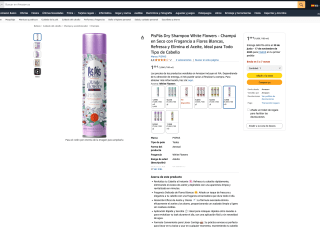 Champú en seco PisPás Dry por solo 1,99€