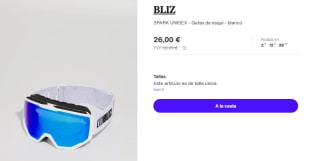 Gafas de Esqui BLIZ SPARK por 26€