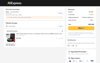 Ultenic T10 Lite robot aspirador por 189,30€