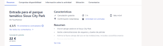 Oferta entrada parque Sioux City por solo 24,90€