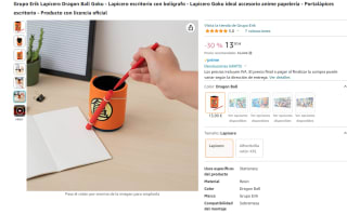 Lapicero Dragon Ball Goku + boli marca Grup Erik por 13,90€