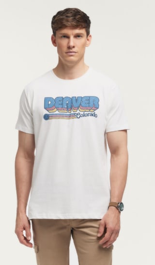 Camiseta para Hombre Denver por 4.95€