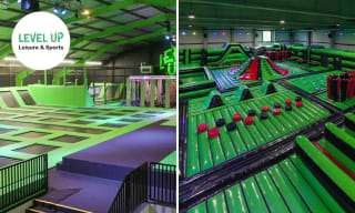 - 37 % Normaal 21.50 euro nu voor 13.50 euro .Entree trampolinepark en inflatablepark (2 uur) + evt. slushy en arcademunten