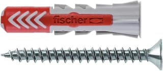 FISCHER, Tacos y tornillos para pared 5x25 DuoPower por 3,89€