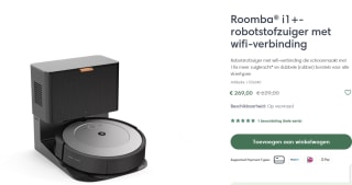 iRobot Roomba i1+ robotstofzuiger voor €269