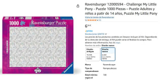 Ravensburger - Puzzle: My Little Pony Challenge, Puzzle 1000 Piezas