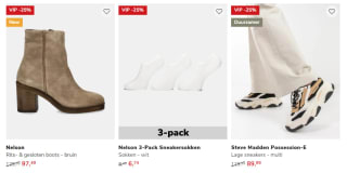 25% korting op bijna alles bij Nelson