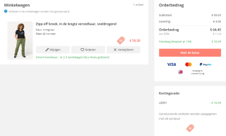 15% korting op alles bij Ulla Popken