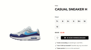 Nike Air Max sneakers voor €62,99 bij Voorwinden