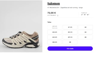 Zapatillas de Hombre Salomon XT RECKON GTX por 61.2€