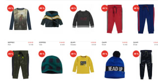 80% korting op heel veel kinderkleding van Flo, Retour Denim, Noppies en meer bij Kinderkleding-tekoop