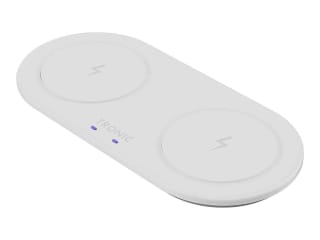 Cargador Qi doble Carga hasta dos dispositivos a la vez por 5,99€