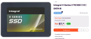 Integral V-Serie (V2) SATA III SSD | 2 TB voor €87,95 bij Ibood