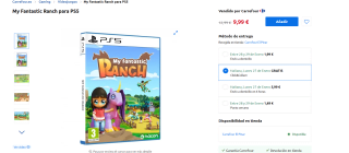 Juego My Fantastic Ranch para PS5 por 9,99€