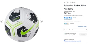 Balón De Fútbol Nike Academy por $419 en InnovaSport