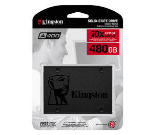 Kingston A400 SSD 480GB por solo 30,94€ (Nuevos usuarios por 18,56€)