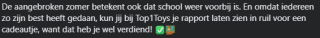 Gratis cadeautje als je bij Top1Toys je rapport laat zien