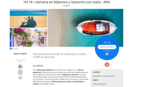 una semana con alojamiento en hoteles galardonados con el Travellers' Choice Award 2024, traslados, ferry entre islas y vuelos con 40% descuento