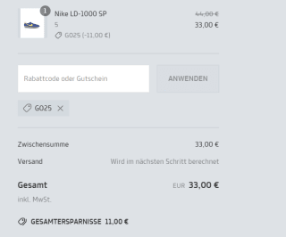 Nike LD-1000 SP "Game Royal" voor €33 dmv code bij Afew-store