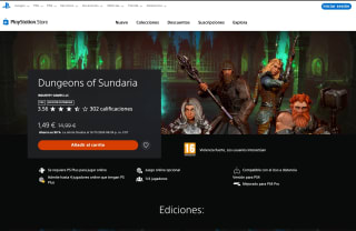 Dungeons of Sundaria PS4 por solo 1,49€