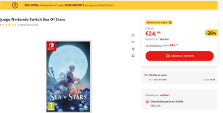 Videojuego Sea Of Stars todas las plataformas por 18,89€