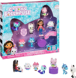 Gabby's Poppenhuis - Speelfigurenset - met Gabby, 6 katjes en 1 poppenhuispakketje voor €11,19 bij Amazon