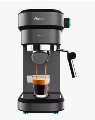 Cecotec Cafelizzia 890: Disfruta del Espresso Perfecto con 1350W y 20 Bares de Presión por 69.27€ (Cuenta Nueva 57.27€)