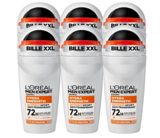 Déodorant Bille lot de 6 - L'Oréal Men Expert à 13,94€