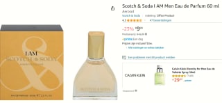 Scotch & Soda I Am Men Edp Spray 60 ml voor €9,99 bij Amazon