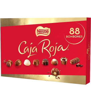Nestlé Caja Roja Bombones 800gr. por 10,87€.