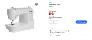 SINGER® C5605 elektronische naaimachine voor €199 i de Lidl webshop