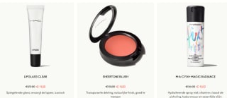 Diverse M.A.C. Trending producten voor €11 bij Maccosmetics