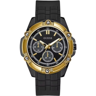 Guess Reloj Hombre Analogico Cuarzo con Correa de Caucho W1302G2 por 71,18€