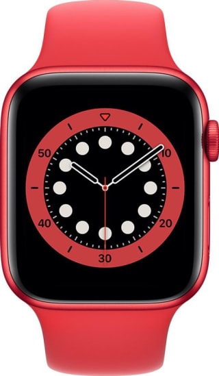 Apple Watch Series 6 - 44mm - Rood voor €314,95 bij Bol.com