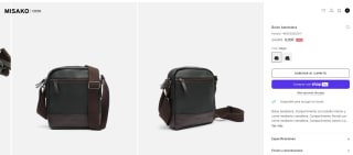 Bolso bandolera por 9€