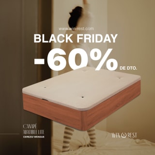 Canapé Abatible con Gran Almacenaje, Tapa Transpirable y Apertura Fácil | WIN REST