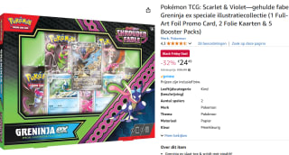Pokémon TCG: Shrouded Fable – Special Illustration Collection – Greninja EX voor €24,49 met Amazon prime