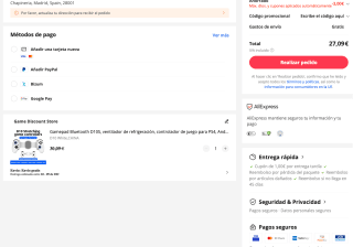 Gamepad bluetooth D10S ventilador con refrigeración PS4/Swicth/Android/iOS/PC/Tableta IPAD por solo 27,09€