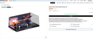 Vehículo Batman Forever Batmóvil Escala 1:43 por solo 4,99€