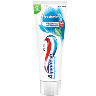 Aquafresh Freshmint tandpasta voor €0,52 bij Albert Heijn