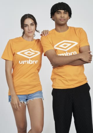 Umbro Camiseta algodón color naranja por sólo 8,99€