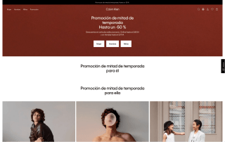 Descuento 50% en Calvin Klein
