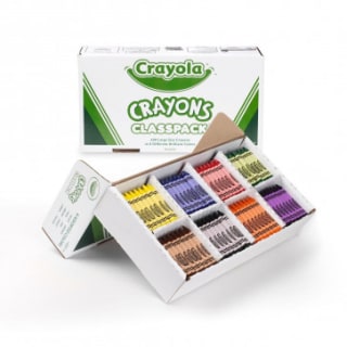 Crayola - Crayon Classpack - groot formaat 8 kleuren - 400 stuks voor €29,95 bij Dagknaller