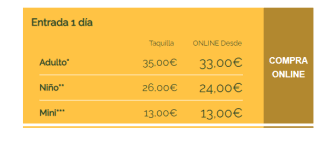 Entrada Palmitos Park desde solo 13€