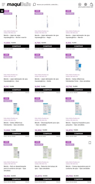 -20% de Descuento en Belcils.