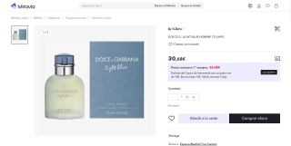 Dolce & Gabbana Light Blue 75 ml por 26,08€