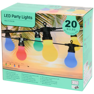 Party lights Multi colour 20 LED lampjes voor €13,95 bij de Action