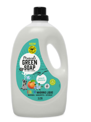 Marcel's Green Soap Wasmiddel kleur perzik & jasmijn (3000ml) voor €11,99 bij Plein