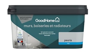 Peinture pour mur intérieur, boiserie, radiateur GoodHome à 37,90€
